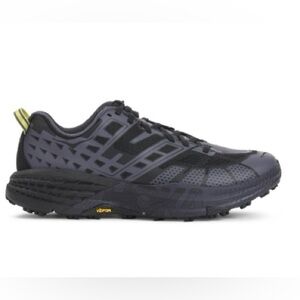 HOKA Speedgoat 2 Trail Shoes in Black/Squid Ink Mens Size 9 Women’s Size 10 new